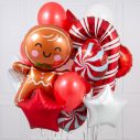 PALLONCINO IN MYLAR GINGERBREAD SUPERSHAPE